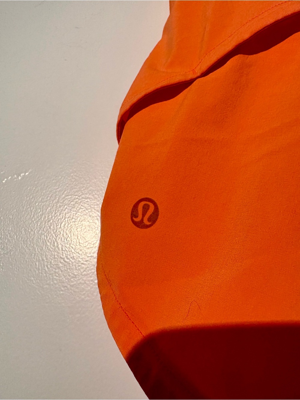 lululemon athletica Women's Athletic Shorts - Vibrant Orange - Picture 3 of 4